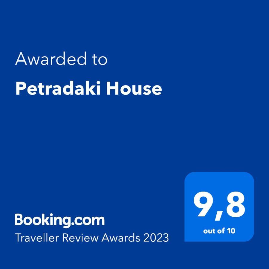 Vila Petradaki House Arakapas Exteriér fotografie